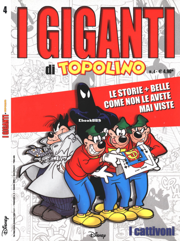 I Giganti di Topolino 4 - I cattivoni (Disney 2006-01) [c2c dinofelix] - 1.png