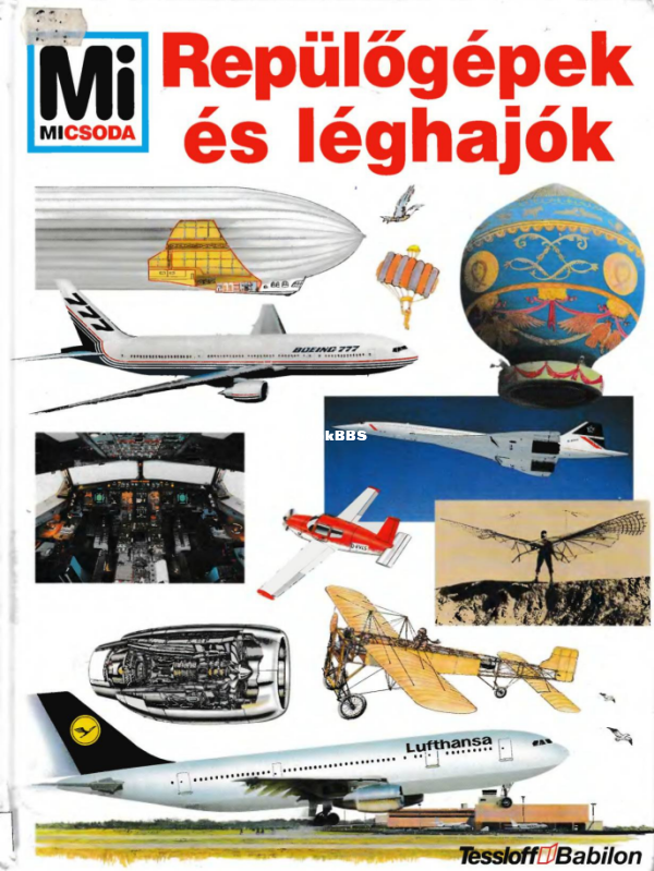Mi micsoda 035 Rufold Braunburg Repülőgépek és léghajók - 1.png
