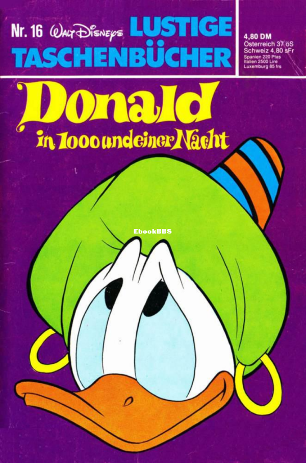 LTB 016 - Donald in 1000 und einer Nacht 1. Auflage - 1.png