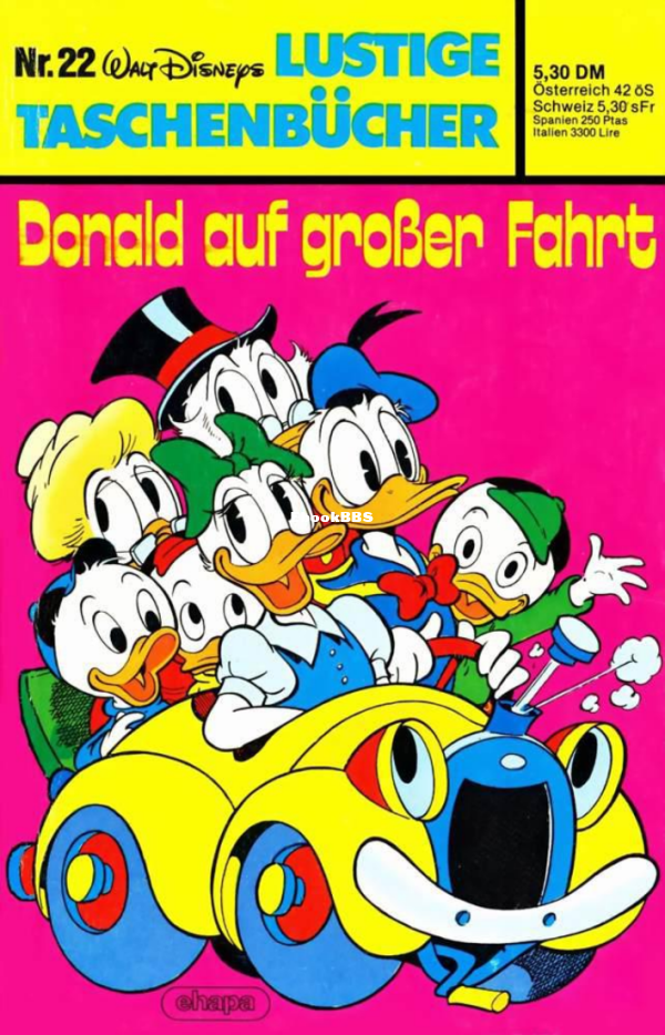 LTB 022 - Donald auf grosser Fahrt 1. Auflage - 1.png