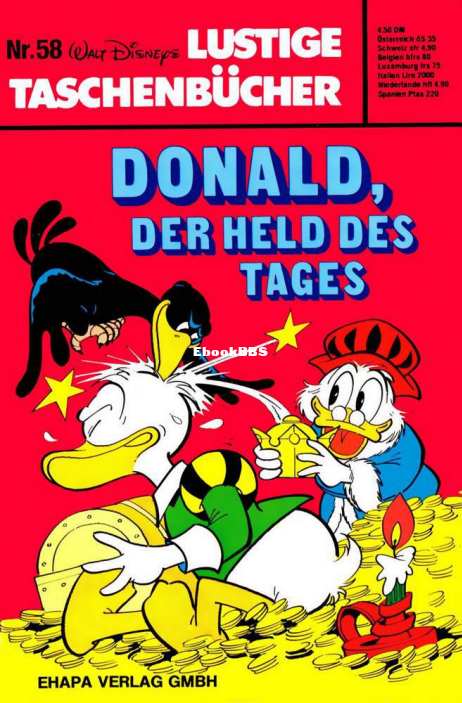 LTB 058 - Donald, der Held des Tages (1. Auflage) (Ehapa) (1978) - 1.png