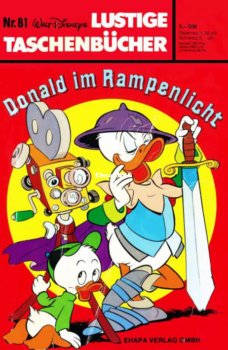 LTB 081 - Donald im Rampenlicht Micky 1. Auflage - 1.png