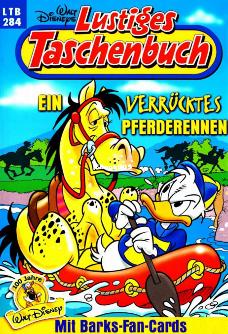 LTB 284 - Ein verrücktes Pferderennen (1.Auflage - Ehapa 2001) - 1.png