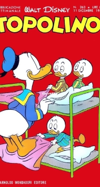 Topolino 0263 - Mondadori 1960 - Italian