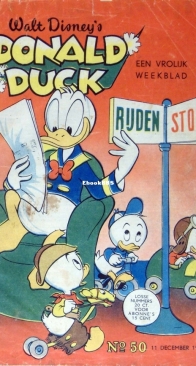 Donald Duck - Dutch Weekblad - Issue 50 - 1954 - Dutch