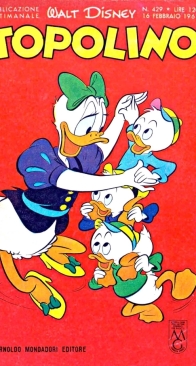 Topolino 0429 - Mondadori 1964 - Italian
