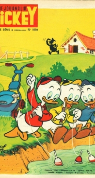 Le Journal de Mickey 1059 - Hachette 1972 - French