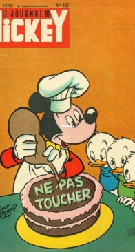 Le Journal de Mickey 0127 - Hachette 1954 - French