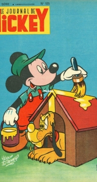 Le Journal de Mickey 0125 - Hachette 1954 - French