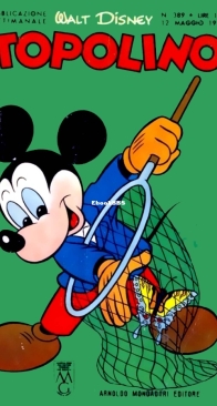 Topolino 0389 - Mondadori 1963 - Italian