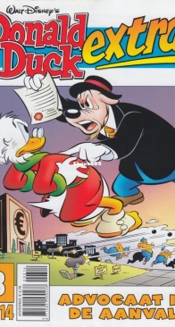 Donald Duck Extra - Advocaat In De Aanval - Issue 03 - De Geïllustreerde Pers B.V. 2014 - Dutch