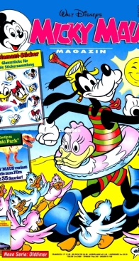 Micky Maus 1993-36 - Ehapa - German
