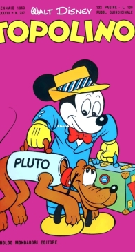 Topolino 0227 - Mondadori 1959 - Italian
