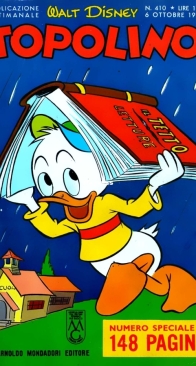 Topolino 0410 - Mondadori 1963 - Italian