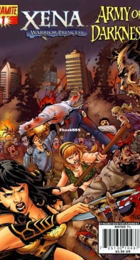 Xena Warrior Princess -  Army of Darkness: What... Again?! 01 (of 4) - Dynamite 2008 - Brandon Jerwa - English