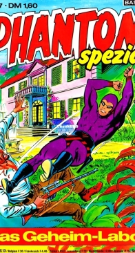 Phantom Spezial 17 - Das Geheim-Labor - Bastei 1980 - German