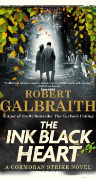 The Ink Black Heart - Cormoran Strike - Robert Galbraith - English