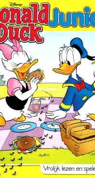 Donald Duck Junior - Issue 08 - 2018 - Sanoma Media Netherlands - Dutch