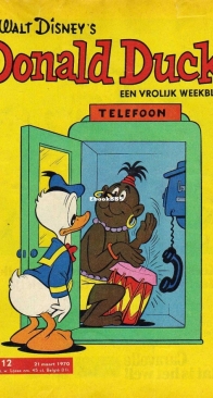 Donald Duck - Dutch Weekblad - Issue 12 - 1970 - Dutch
