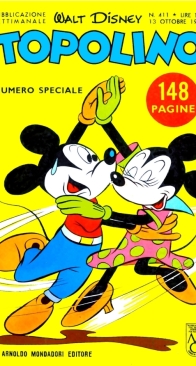 Topolino 0411 - Mondadori 1963 - Italian