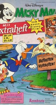 Micky Maus 1991-29 - Ehapa - German