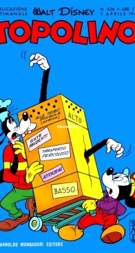Topolino 0436 - Mondadori 1964 - Italian