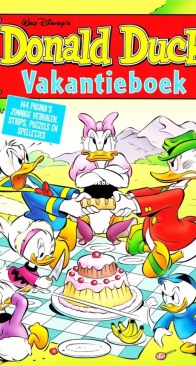 Donald Duck Vakantieboek 2008 - Dutch