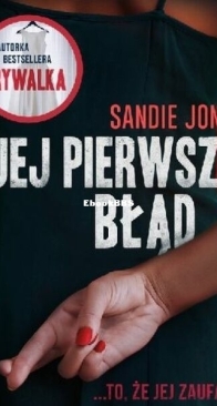 Jej Pierwszy Błąd - Sandie Jones - Polish