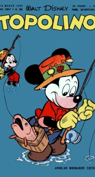 Topolino 0206 - Mondadori 1959 - Italian