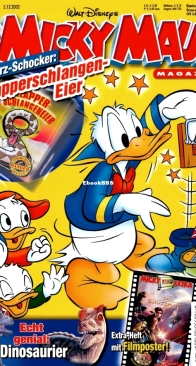 Micky Maus 2002-50 - Ehapa - German