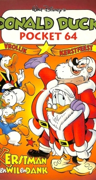 Donald Duck Pocket Serie 3 - Issue 64 - Kerstman Tegen Wil En Dank - Sanoma 1999 - Dutch