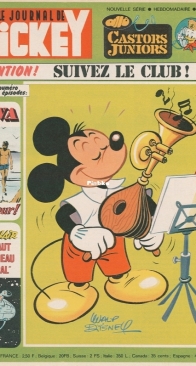Le Journal de Mickey 1169 - Hachette 1974 - French