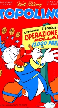 Topolino 0710 - Mondadori 1969 - Italian