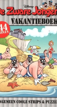 De Zware Jongens Vakantieboek 10 - Sanoma 2018 - Dutch