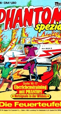 Phantom Spezial 46 - Die Feuerteufel - Bastei 1981 - German