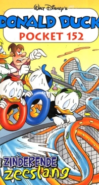 Donald Duck Pocket Serie 3 - Issue 152 - De Zinderende Zeeslang - Sanoma 2008 - Dutch