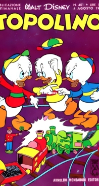 Topolino 0401 - Mondadori 1963 - Italian