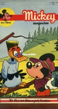 Mickey Magazine 132 - N.V. Uitgaven Pont-Levis 1953 - Dutch