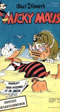 Micky Maus 1955-08 - Ehapa - German