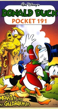 Donald Duck Pocket Serie 3 - Issue 191 - Het Monster Van Het Geldpakhuis - Sanoma 2011 - Dutch
