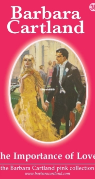 The Importance of Love - Pink Collection 38 - Barbara Cartland - English
