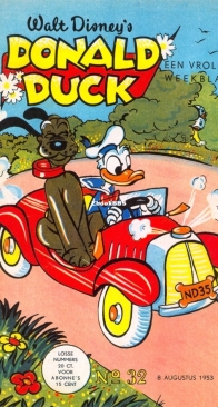 Donald Duck - Dutch Weekblad - Issue 32 - 1953 - Dutch