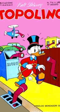 Topolino 0716 - Mondadori 1969 - Italian