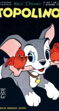 Topolino 0405 - Mondadori 1963 - Italian