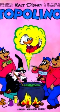 Topolino 0551 - Mondadori 1966 - Italian
