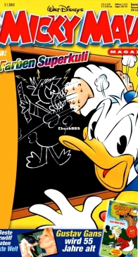 Micky Maus 2003-02 - Ehapa - German
