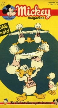 Mickey Magazine 100 - N.V. Uitgaven Pont-Levis 1952 - Dutch