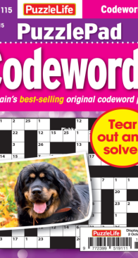 Puzzle Life - PuzzlePad Codewords - Issue 115 - 09.2025 - English