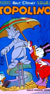 Topolino 0573 - Mondadori 1966 - Italian