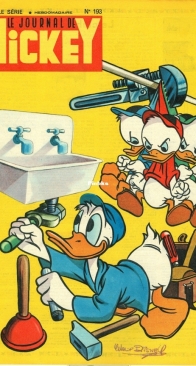 Le Journal de Mickey 0193 - Hachette 1956 - French